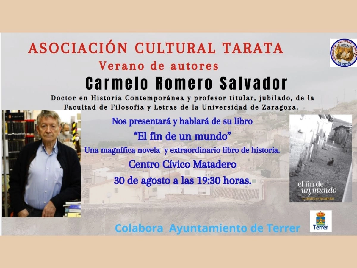 Verano de autores Carmelo Romero